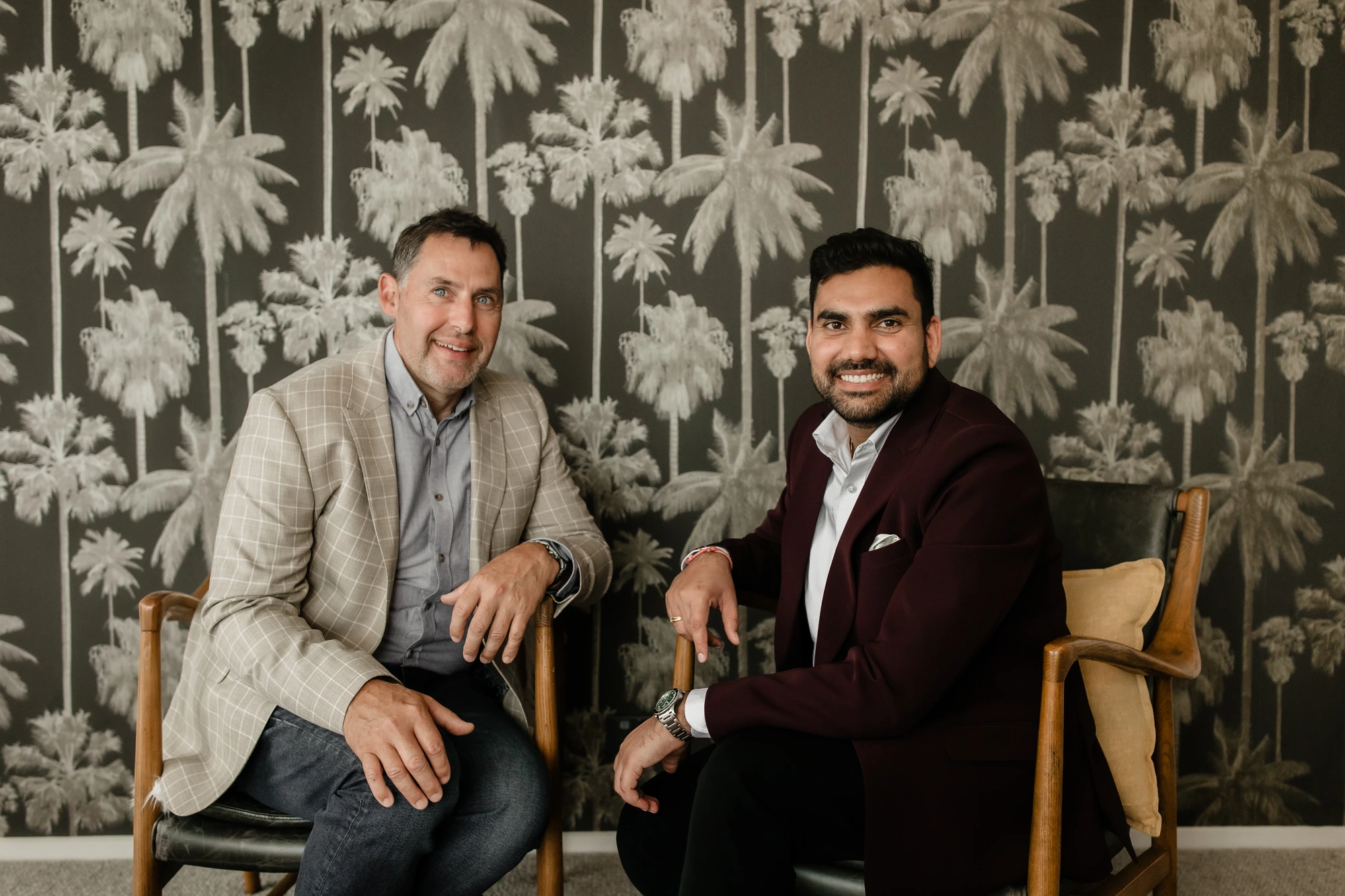 Peter Lewis and Vipin Yadav, Founders and Directors of Outzyn